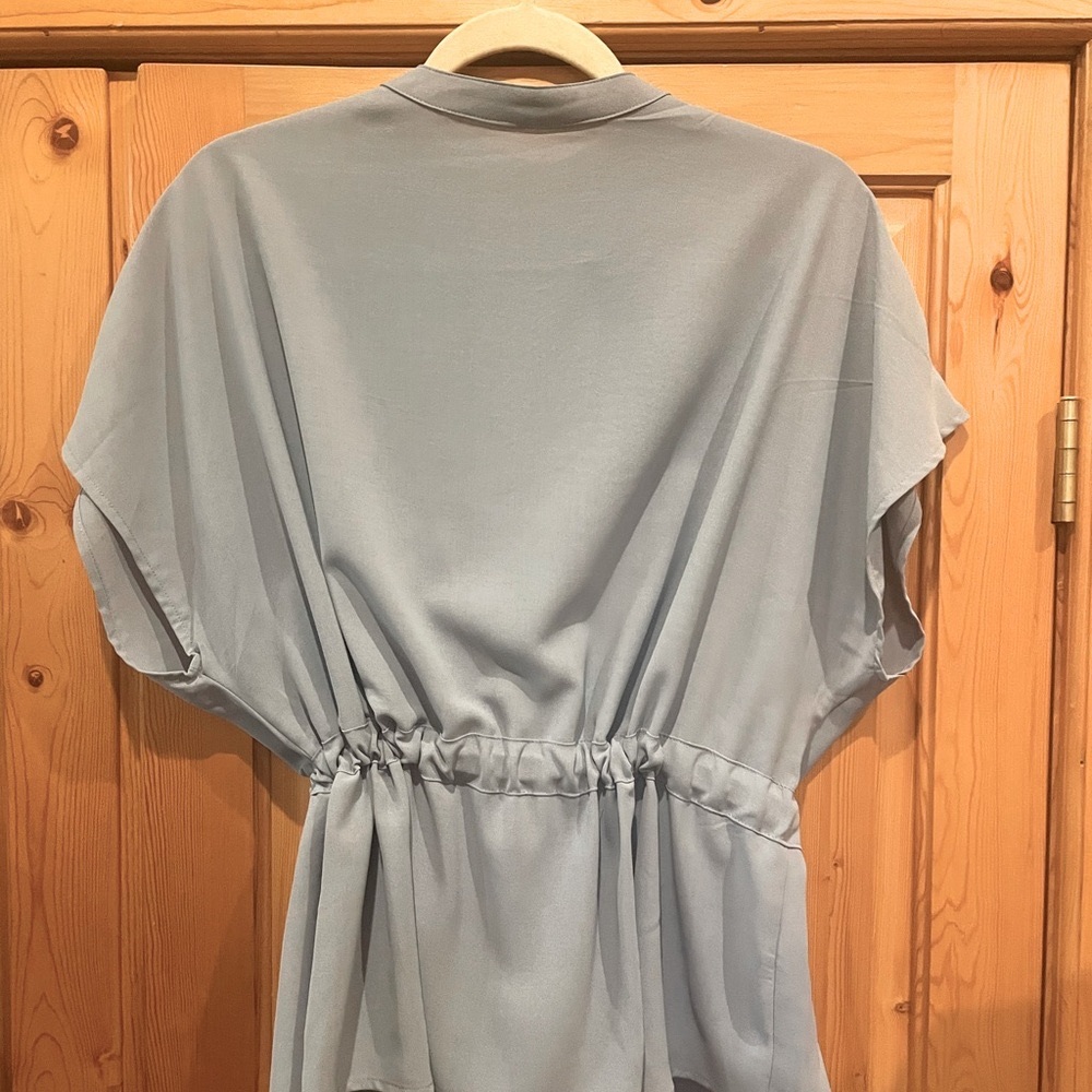 Cute light blue blouse